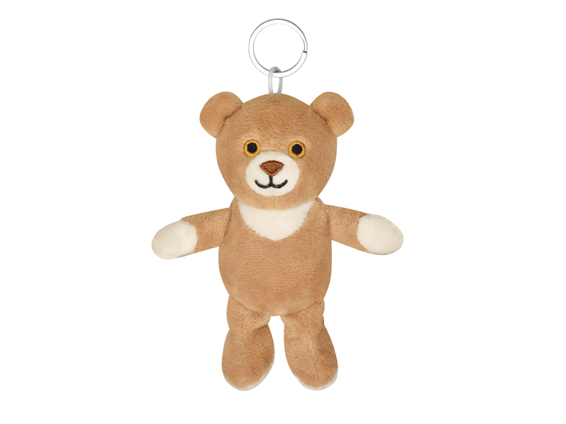 Брелок Mercedes-Benz Carl Key Ring, Beige, артикул B66953238Официальная коллекция Mercedes, 2017 год