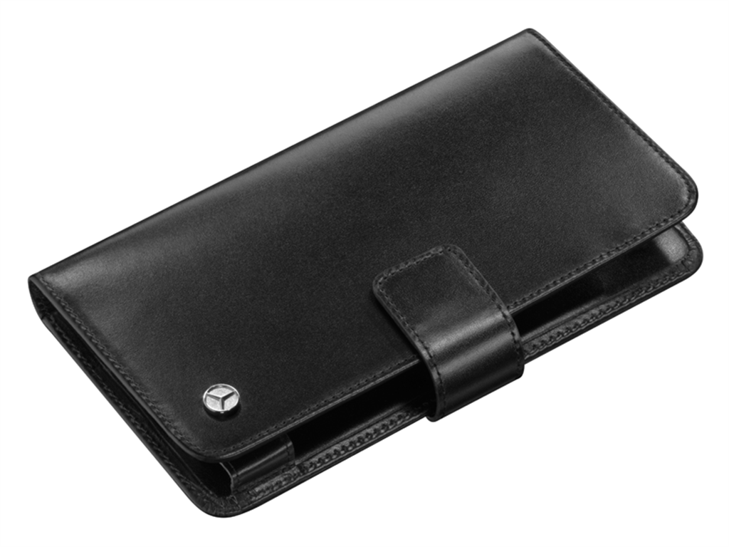 Кожаный чехол для мобильного телефона Mercedes-Benz Sleeve for iPhone 6, Business, артикул B66952763Официальная коллекция Mercedes, 2015 год