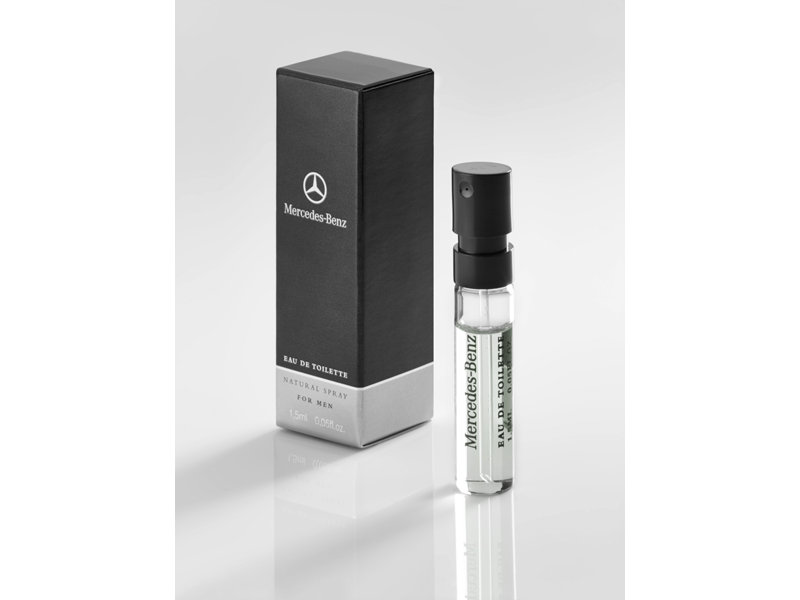 Пробник, мужская туалетная вода Mercedes-Benz Perfume Men, Sample, артикул B66958227Официальная коллекция Mercedes, 2016 год