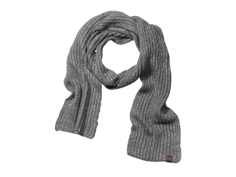 Женский шарф Mercedes-Benz Women's polyacrylic scarf, Grey, артикул B66952662Официальная коллекция Mercedes, 2015 год